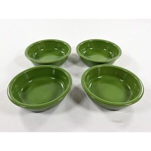 Lot 4 Fiesta Shamrock Green Medium Bowls 19 oz Cereal Soup HLC Retired Fiesta
